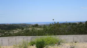 Finca vista mar, pozo y permiso construir