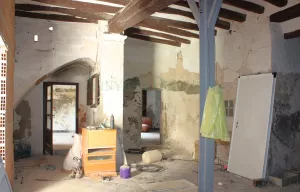 Finca con masia rural y viñedo en Barcelona.